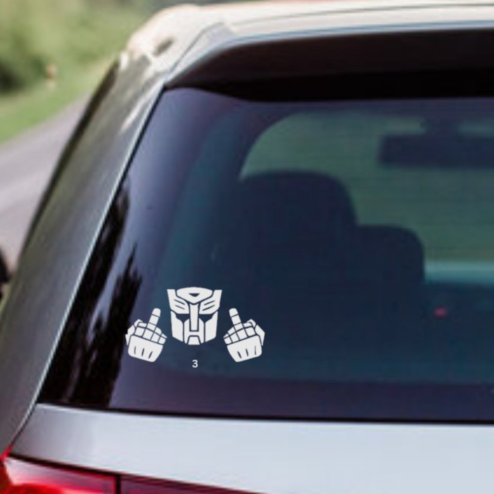 Transformers- Car stickers-Vinyl Decals-Cool -Funny -Laptop Sticker